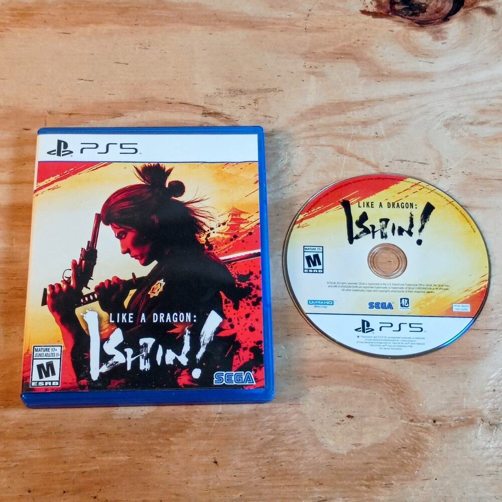 Like a Dragon: Ishin! (Sony PlayStation 5, PS5) Action RPG Yakuza SEGA Game